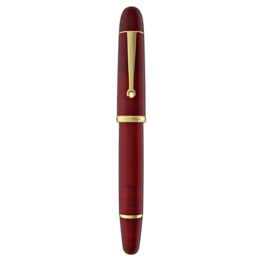 Penlux | Masterpiece Grande | Fountain Pen | Daybreak | Red | Piston Filling