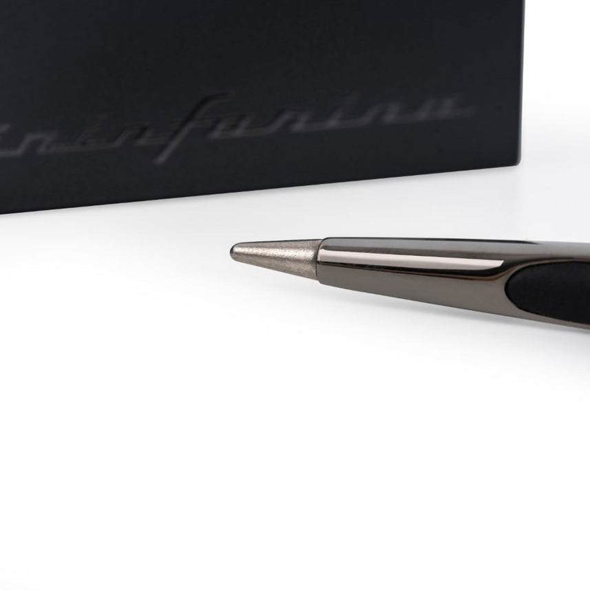 Pininfarina Cambiano Black Edition Ethergraf Pencil with Solid Wood Base