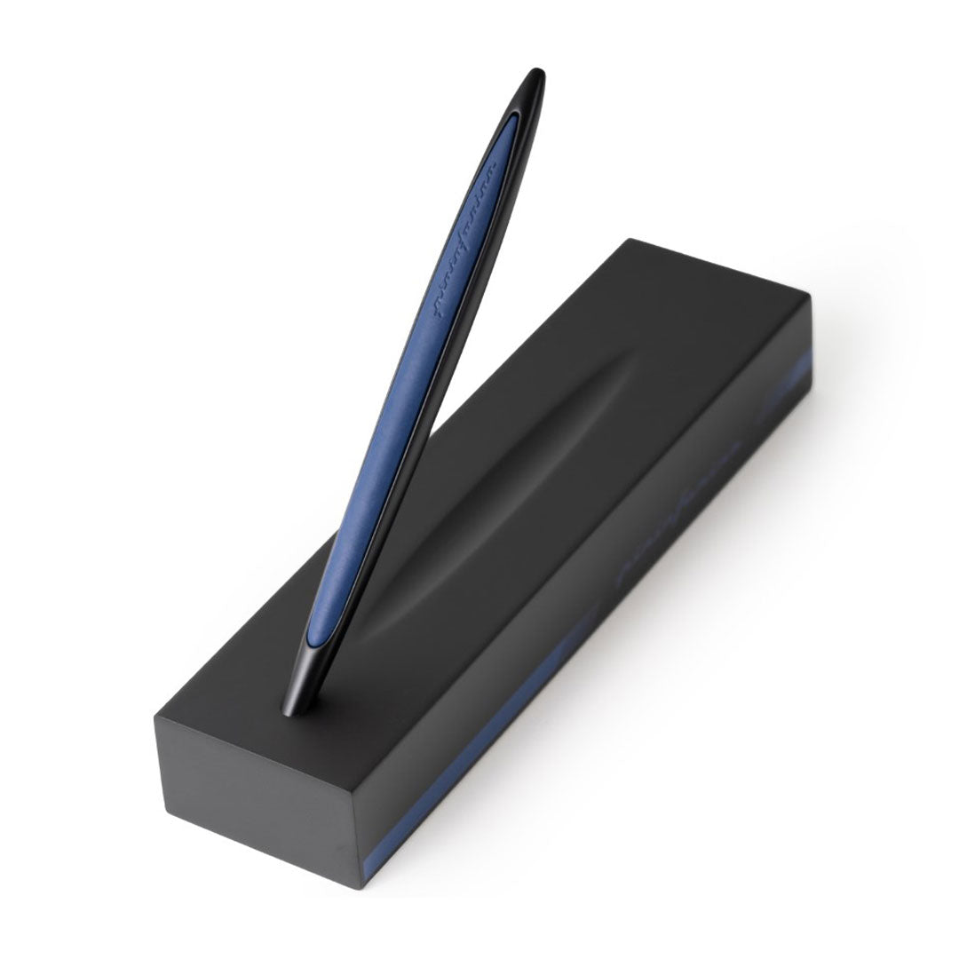 Pininfarina | Cambiano Race | Blue | Ballpoint Pen | Racing Desk Stand