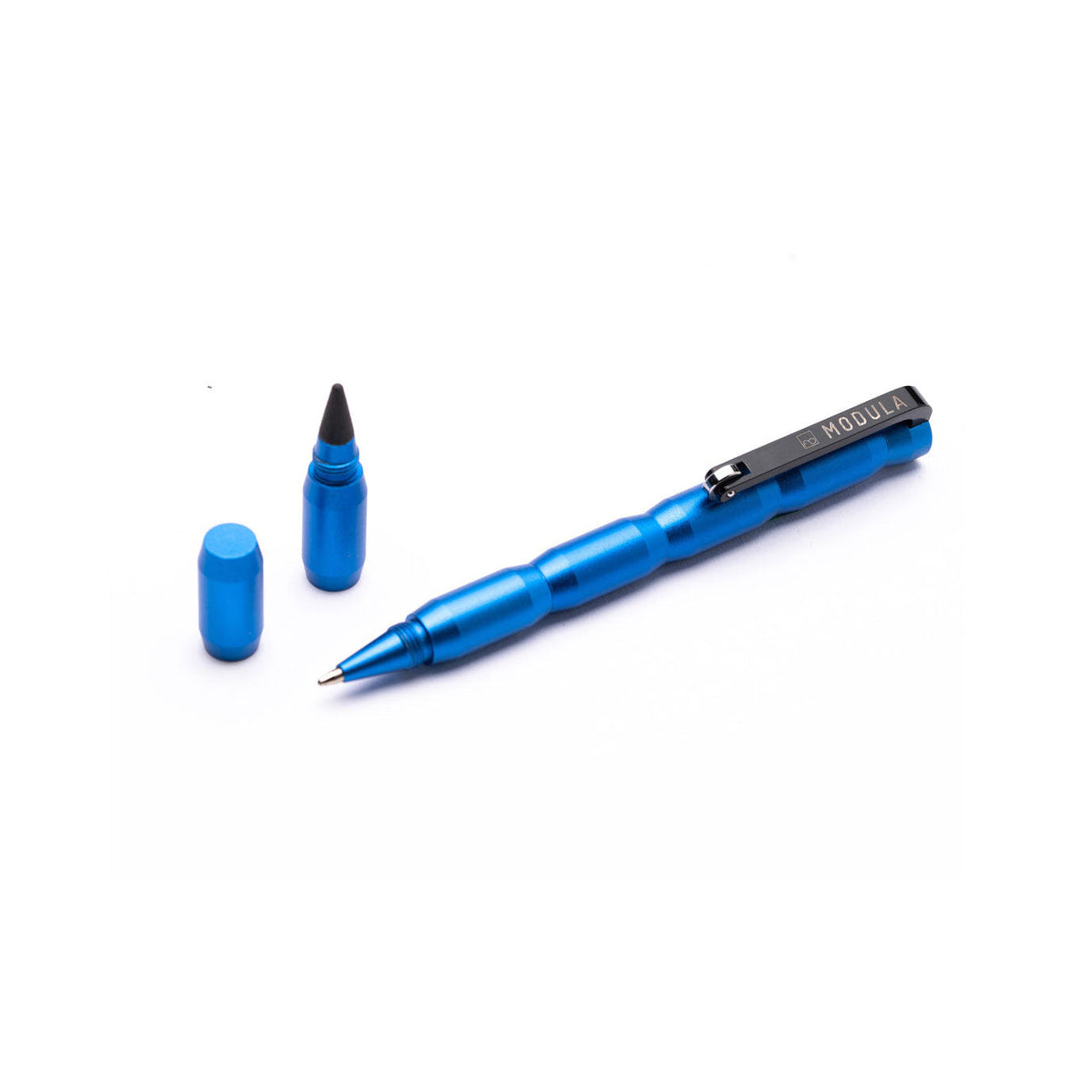 Pininfarina Forever Modula Aluminum GrafeeX Pencil and Ballpoint Pen – Blue