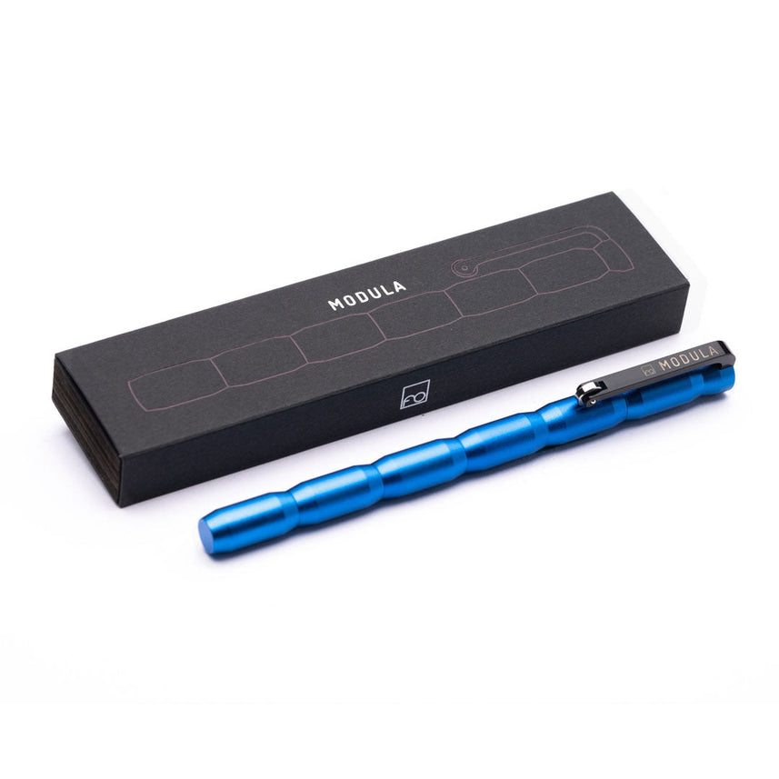 Pininfarina Forever Modula Aluminum GrafeeX Pencil and Ballpoint Pen – Blue