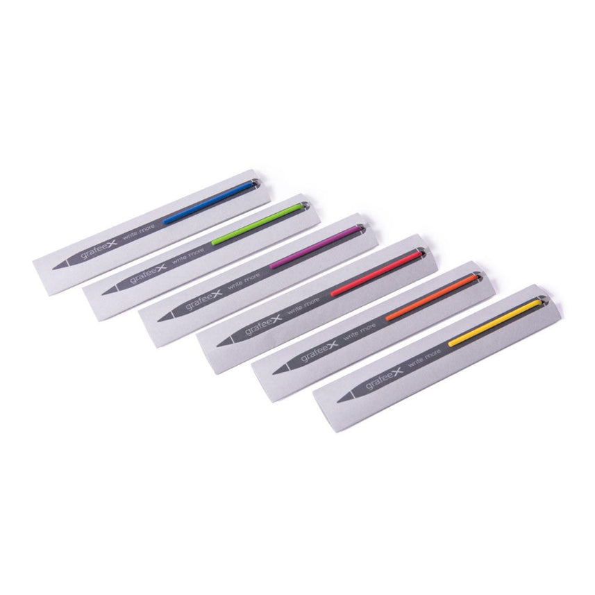 Pininfarina | Grafeex | Graphite Pencil | Brass Barrel | Red |  0.7mm Mechanical Pencil