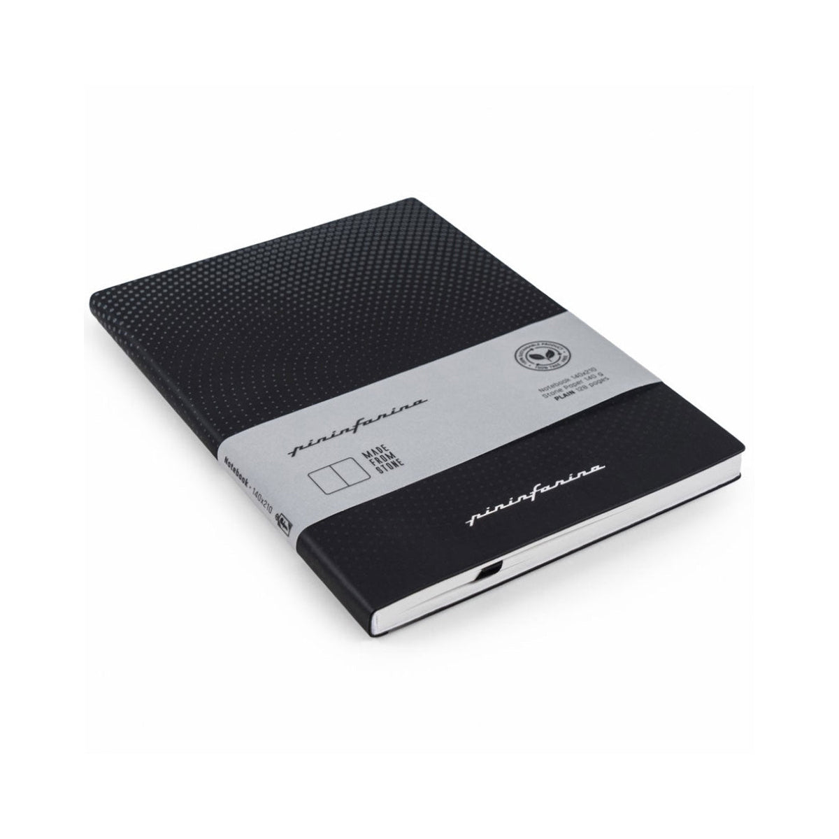 Pininfarina Notes Stone Paper Flexi Black Notebook – Ruled