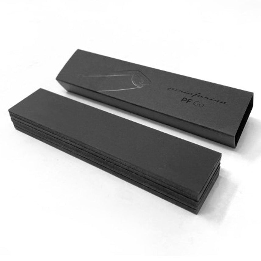Pininfarina PF Go Black Retractable Ballpoint Pen with Twist Mechanism