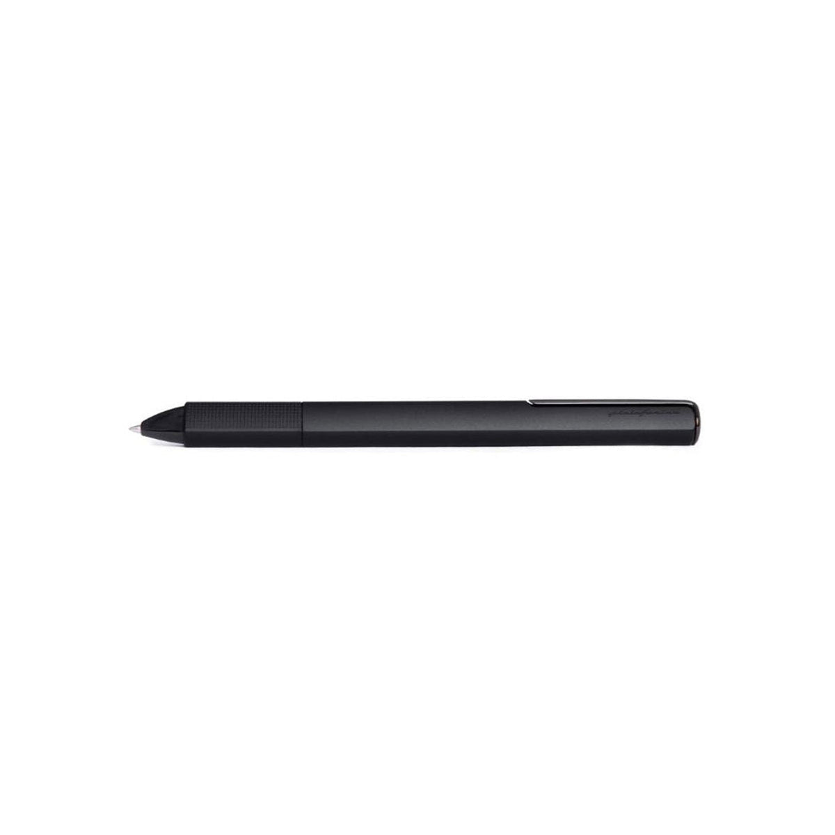Pininfarina PF One Black Retractable Ballpoint Pen with Twist Mechanism