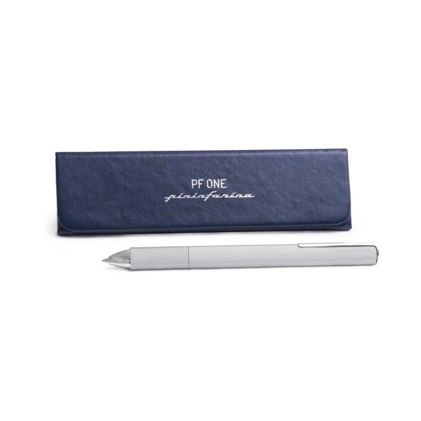 Pininfarina | Pf One Silver | Retractable Ballpoint Pen with Twist Mechanism