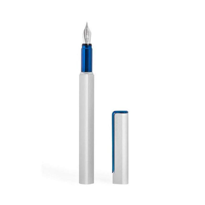 Pininfarina | Pf One | Fountain Pen | Blue & silver | Bold