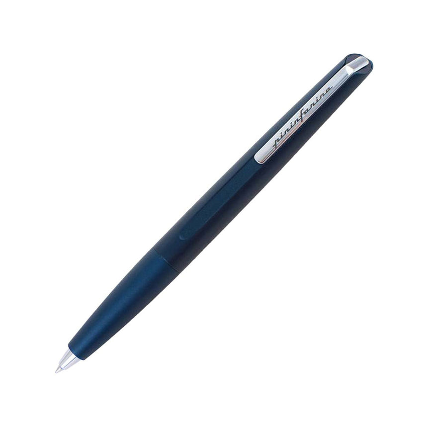 Pininfarina PF Two Dark Blue Retractable Ballpoint Pen with Twist Mechanism