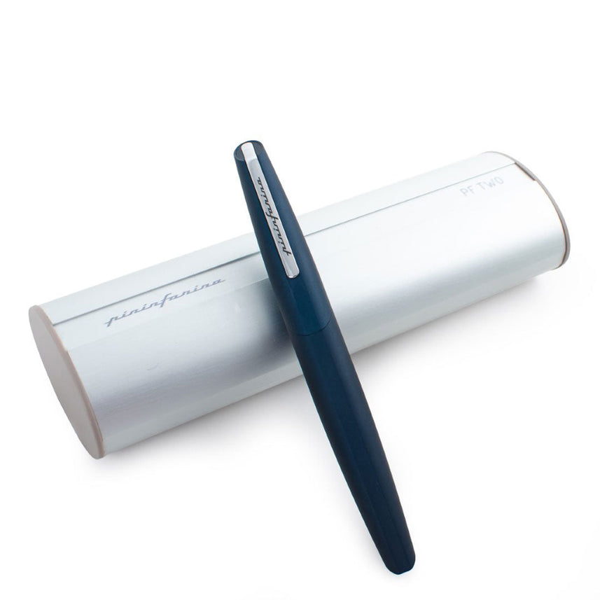 Pininfarina | Pf Two | Fountain Pen | Dark Blue | Bold Nib