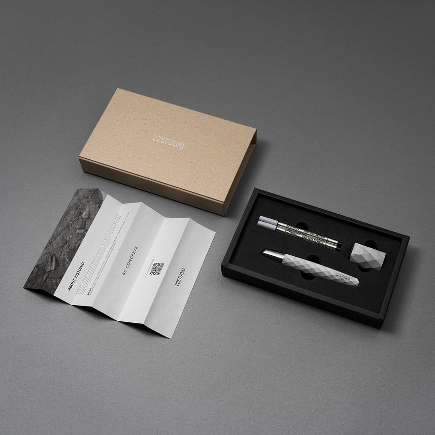 Polygon Rollerball Pen Gift Set （Pen+Pen Rest）