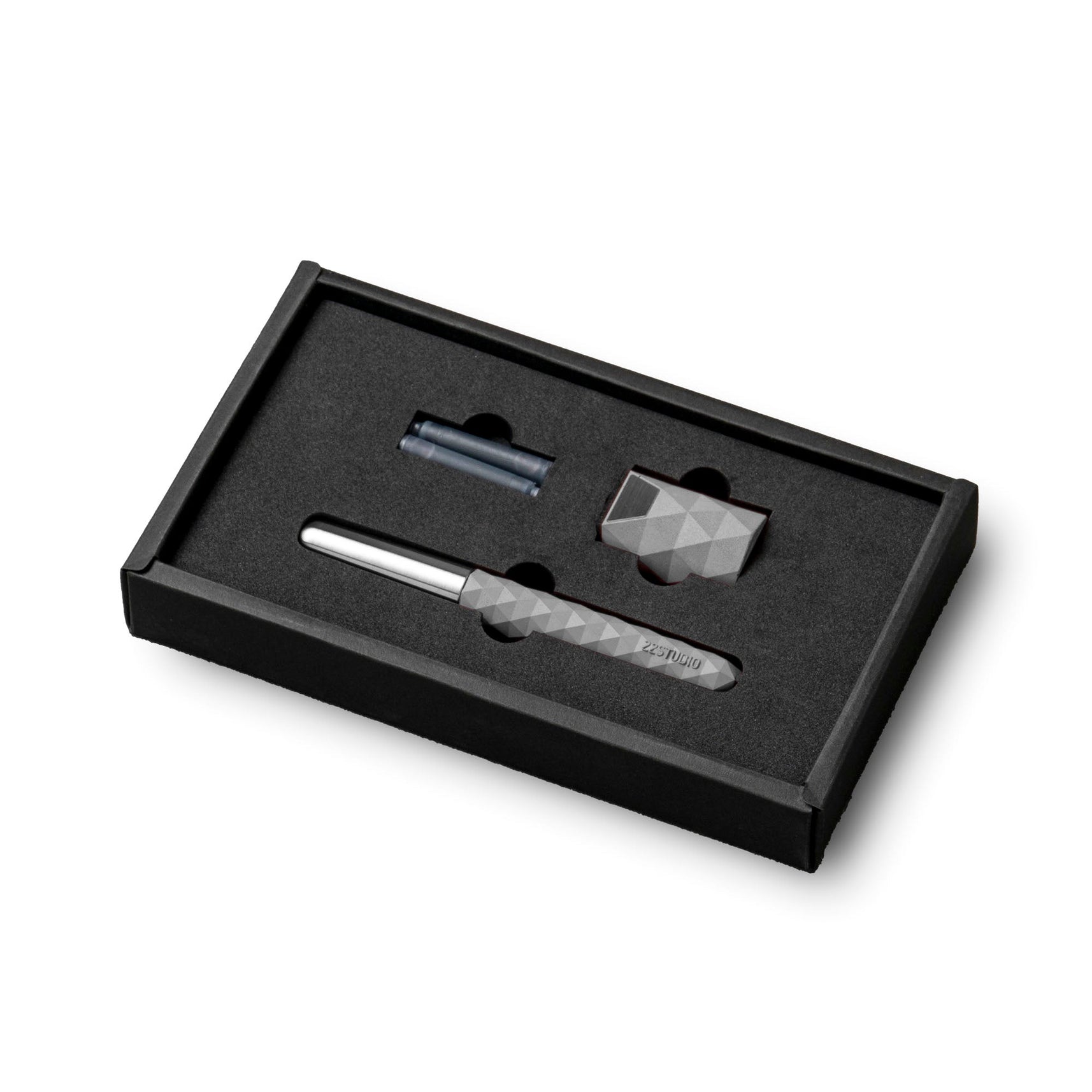 Polygon Fountain Pen Gift Set（Pen+Pen Rest）