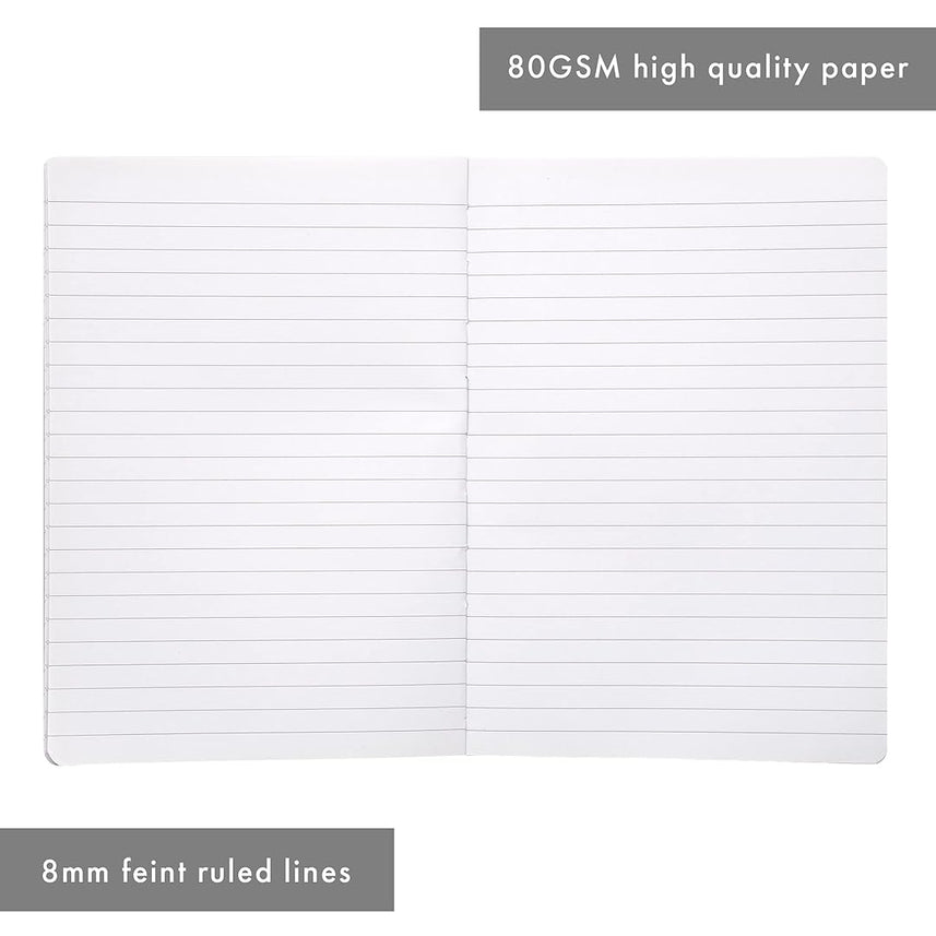 Pukka Pad | A5 | Glee Project Book | Green | Pack of 3