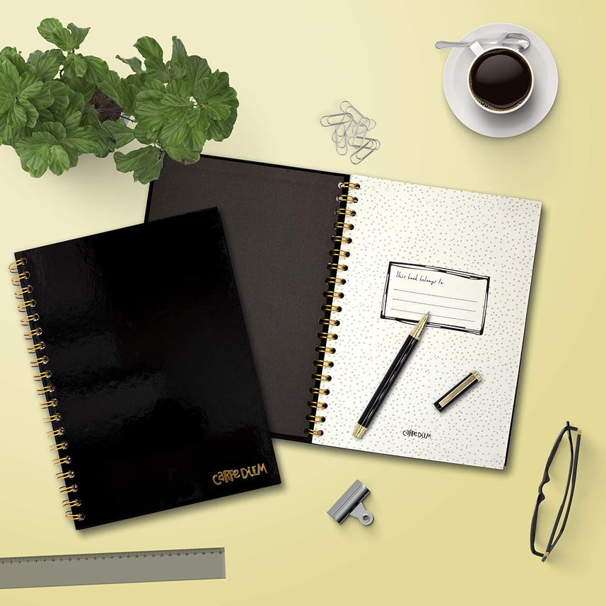 Pukka Pad | B5 | Carpe Diem | Black | Pack of 3