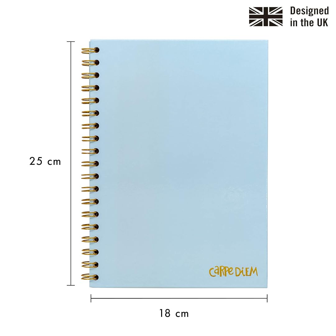 Pukka Pad | B5 | Carpe Diem | Sky Blue | Pack of 3