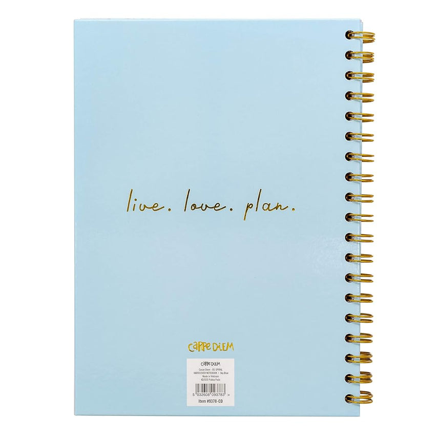 Pukka Pad | B5 | Carpe Diem | Sky Blue | Pack of 3