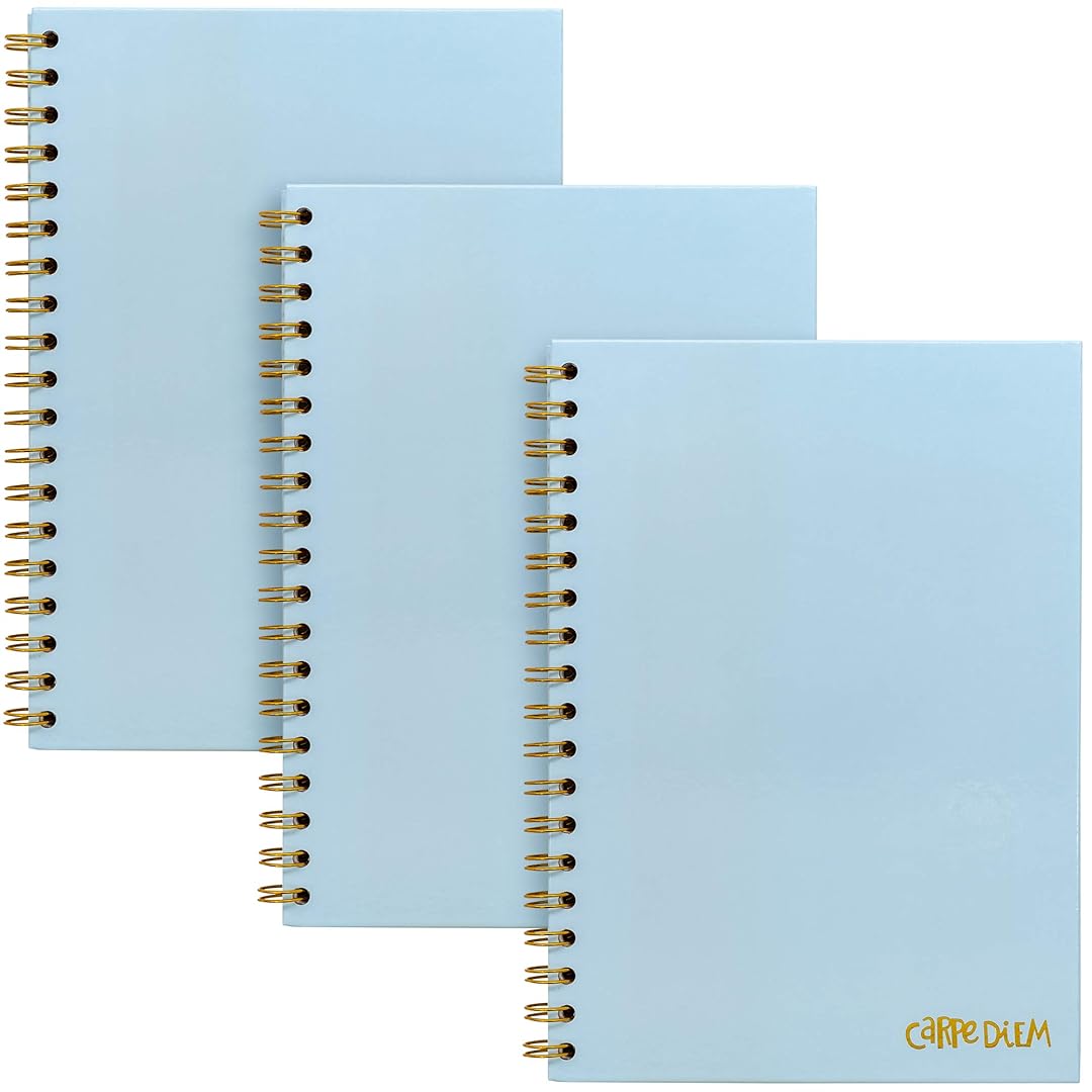 Pukka Pad | B5 | Carpe Diem | Sky Blue | Pack of 3