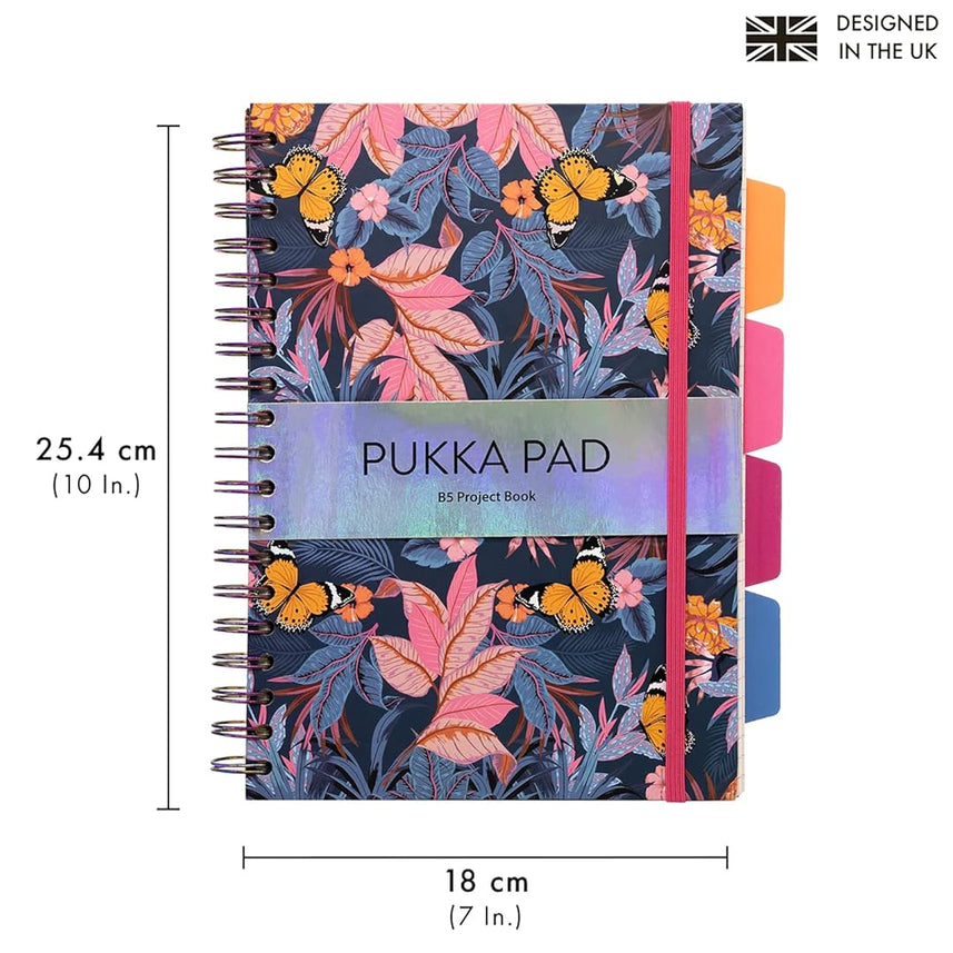 Pukka Pad | B5 | Subject book | Navy Blue