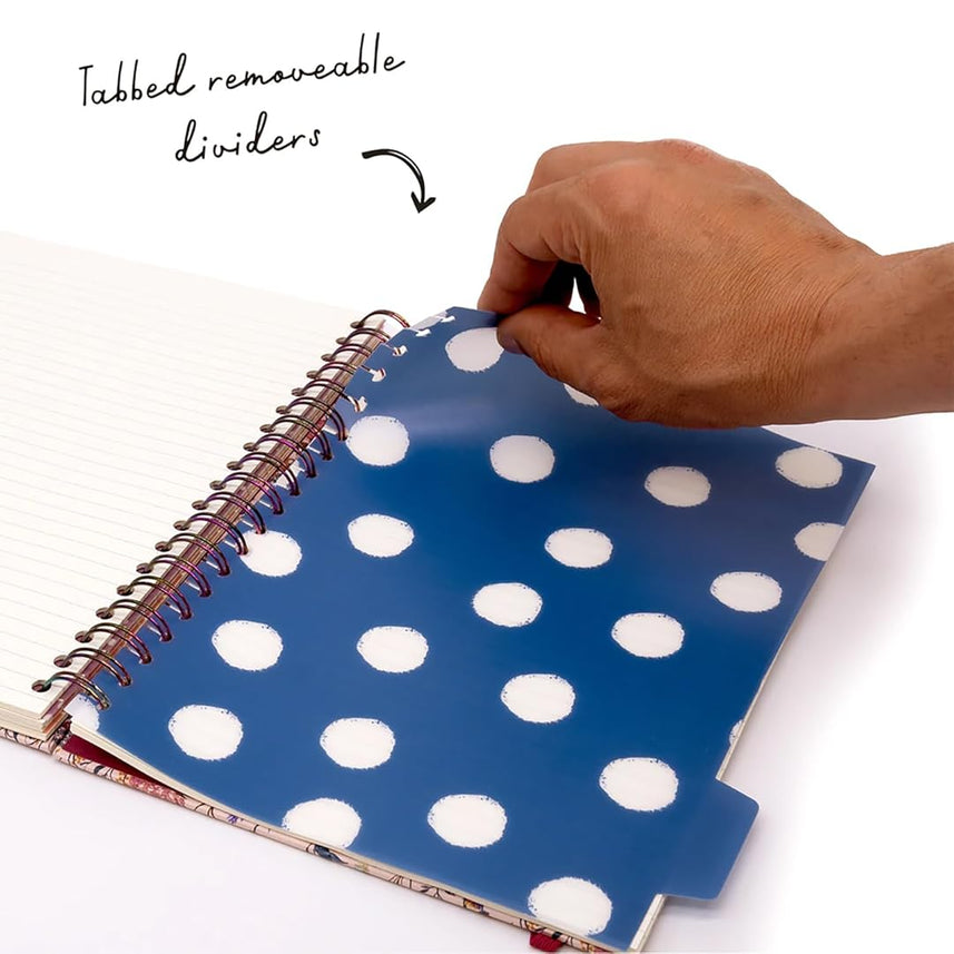 Pukka Pad | B5 | Subject book | Ruled | Cream Floral