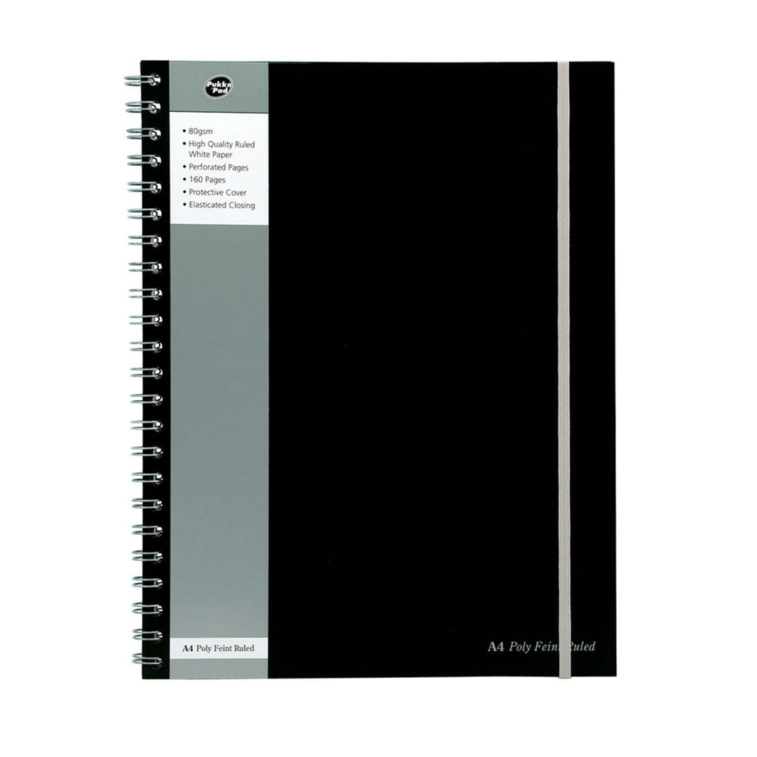 Pukka Pad | A4 | Jotta Polyprop | Black