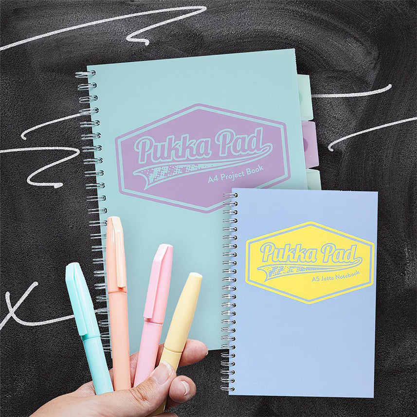 Pukka Pad | A4 | Pastel Project Book | Blue