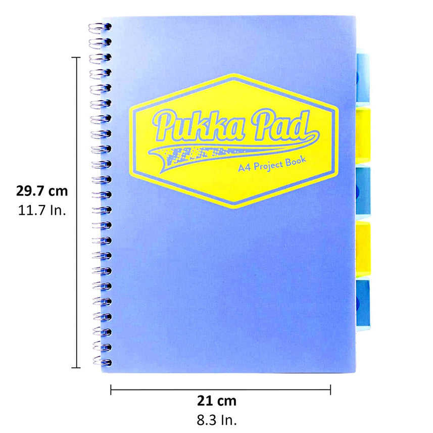 Pukka Pad | A4 | Pastel Project Book | Blue