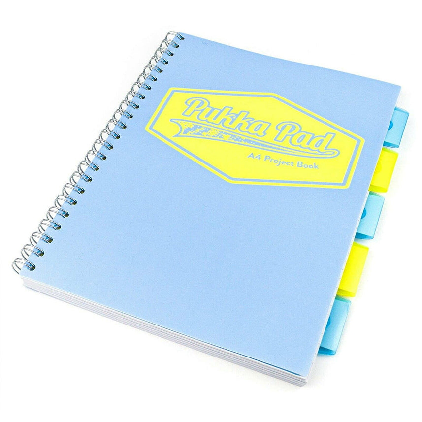 Pukka Pad | A4 | Pastel Project Book | Blue