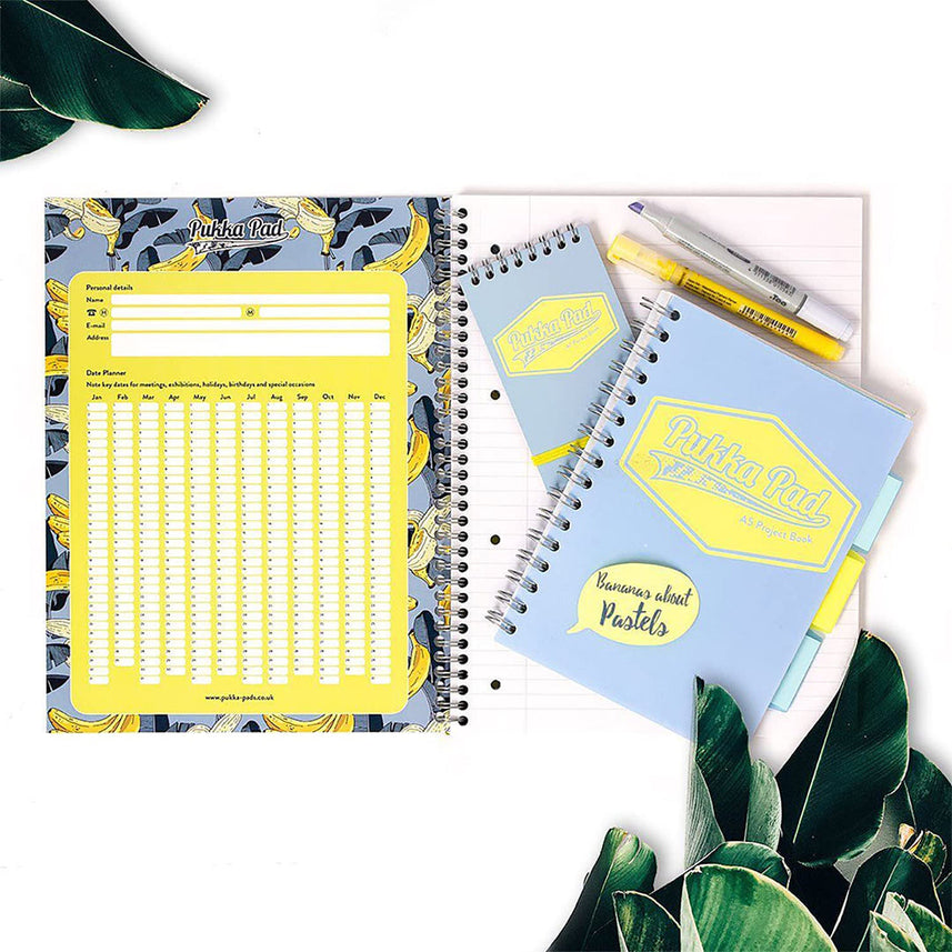 Pukka Pad | A4 | Pastel Project Book | Blue