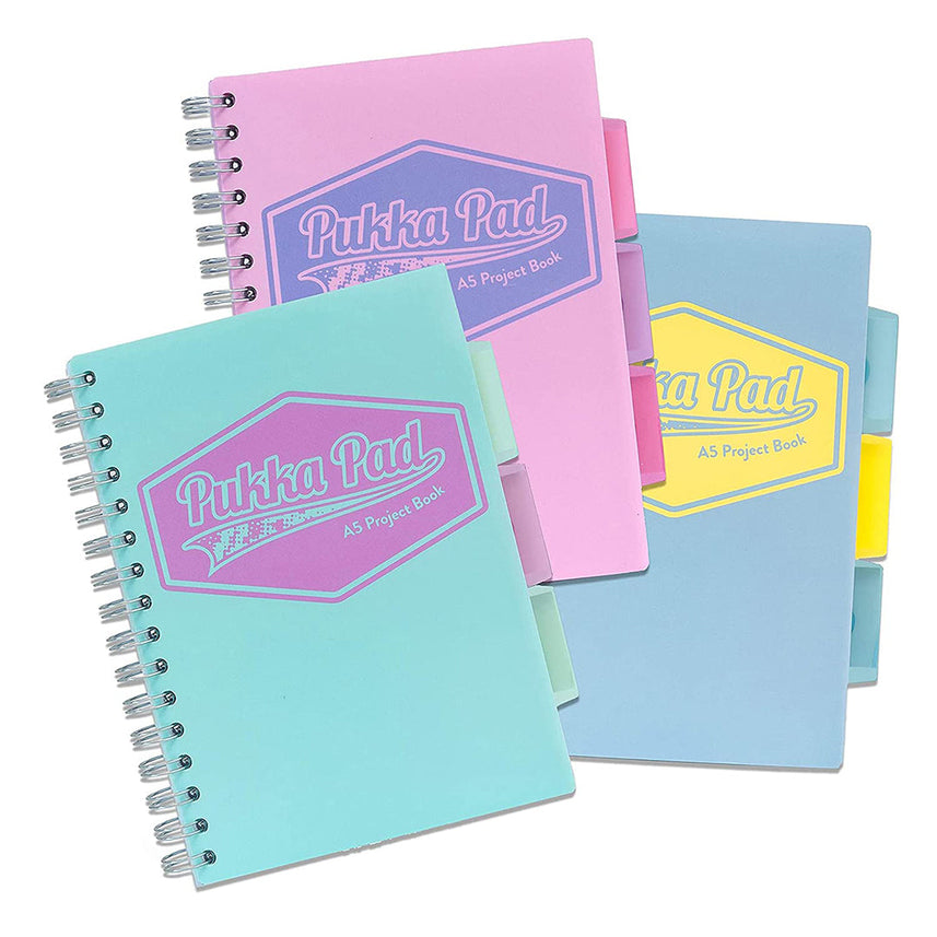 Pukka Pad | A5 | Pastel Project Book | Light Blue