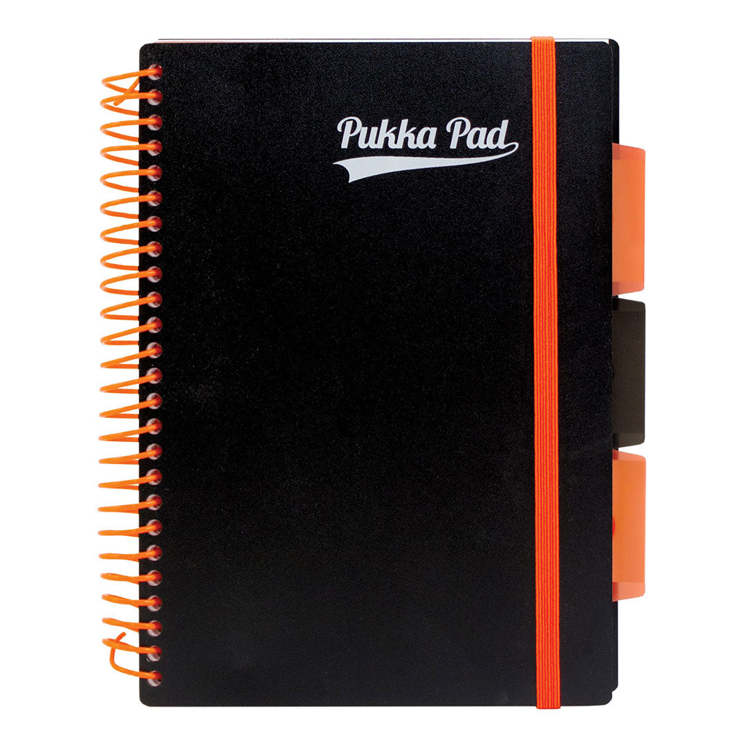 Pukka Pad | A5 | Neon Project Book | Orange