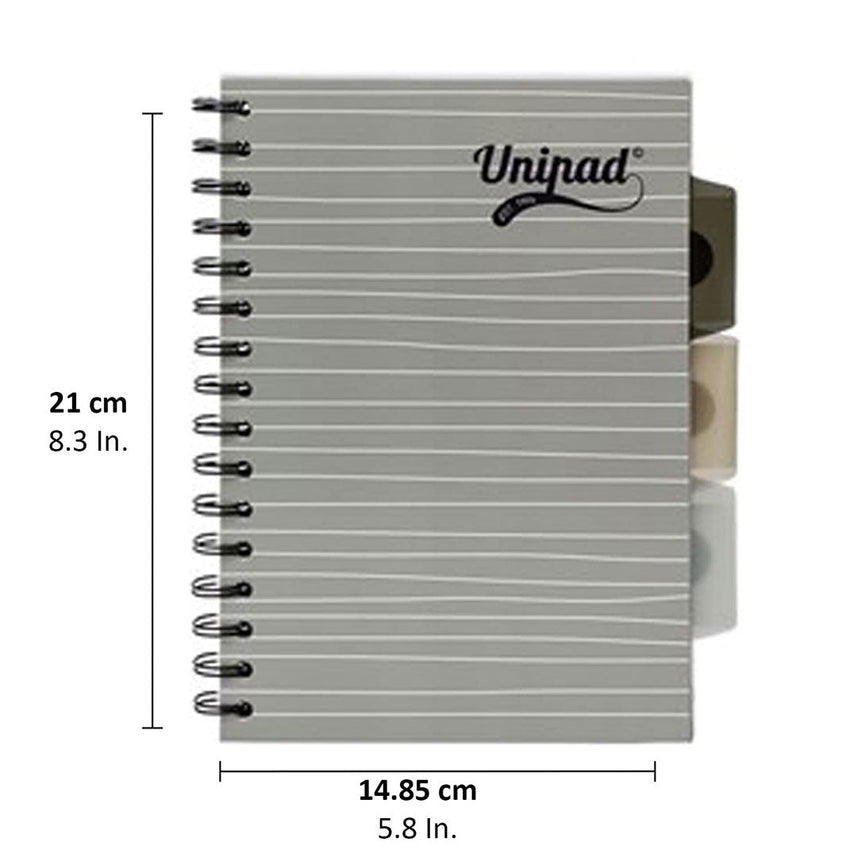 Pukka Pad | A5 | Unipad Project Book | Grey