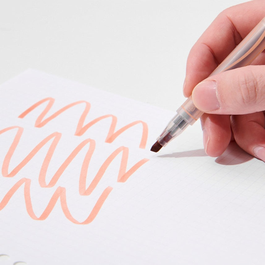 Pure Dual Tips Highlighter Set- National Museum of China - INDOFUTURE - Highlighter