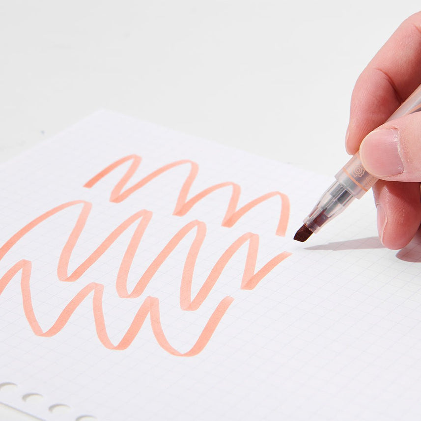 Pure Dual Tips Highlighter Set - National Museum of China - INDOFUTURE - K1051 - Highlighter