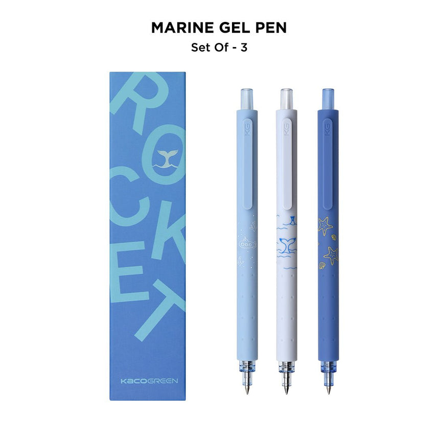 Rocket Gel Pen Set 0.5mm - INDOFUTURE - JD00010013 - Gel Pens