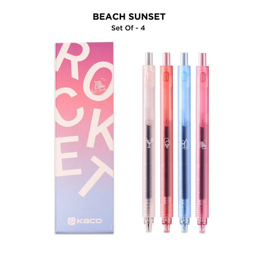 Rocket Gel Pen Set 0.5mm - INDOFUTURE - Gel Pens