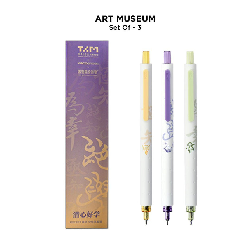 Rocket Gel Pen Set 0.5mm - INDOFUTURE - K1028 - Gel Pens
