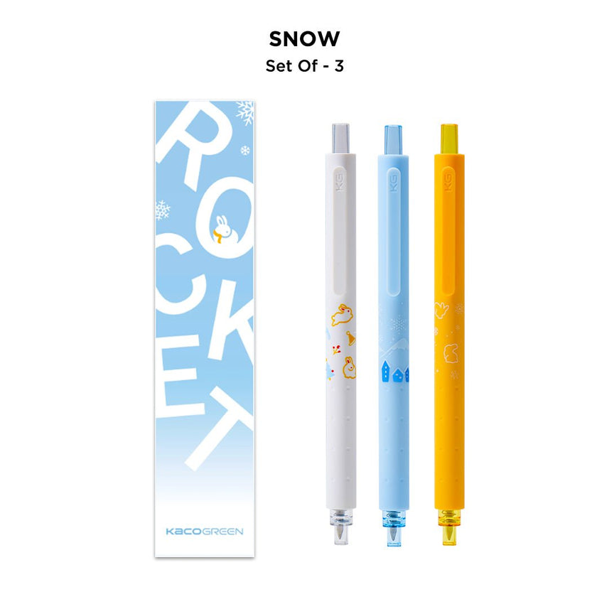 Rocket Gel Pen Set 0.5mm - INDOFUTURE - Gel Pens