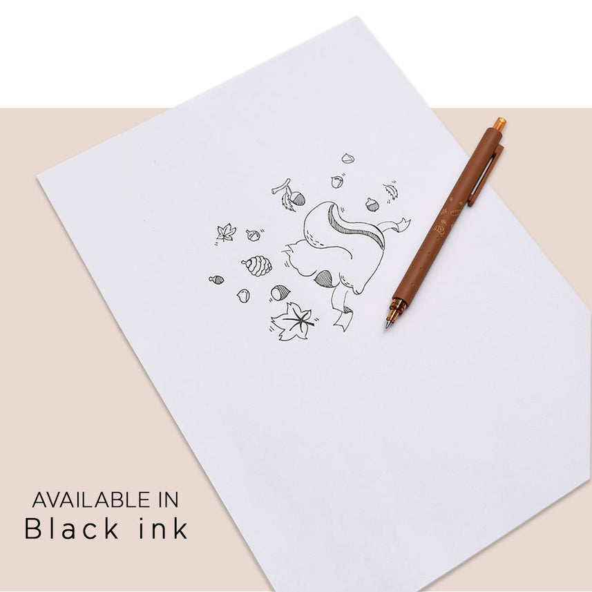 ROCKET Harvest Gel Pen - Pack of 4 - Black Ink - INDOFUTURE - ROCKET Harvest Pack of 4 - GEL PENS