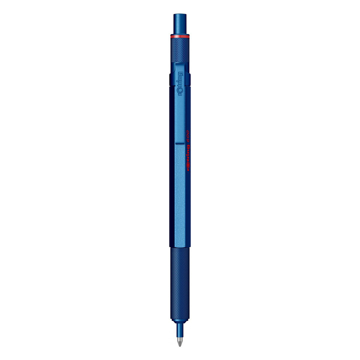 rOtring 600 Ballpoint Pen â€“ 1.0mm, Blue, Knurled Metal Grip – INDOFUTURE
