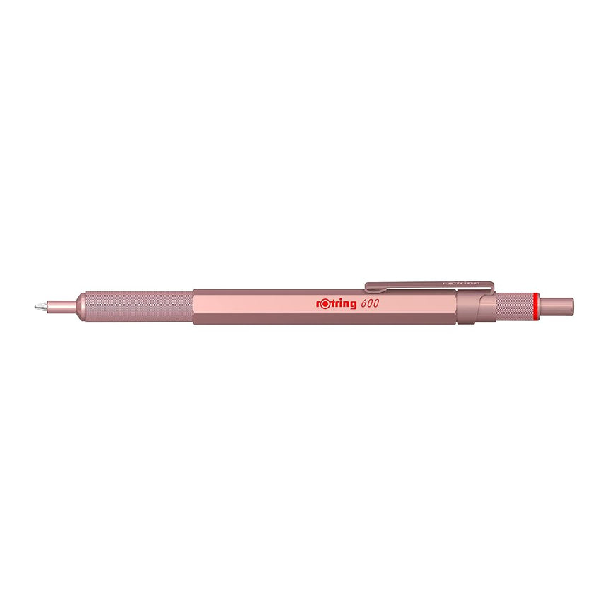 Rotring | 600 Series | Ballpoint Pen | Medium | Rose Gold