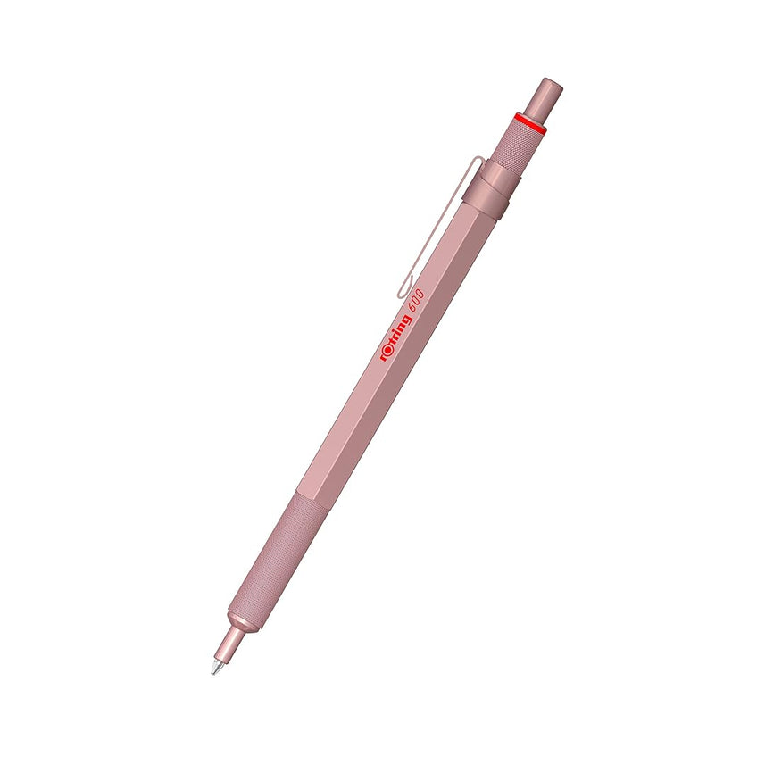 Rotring | 600 Series | Ballpoint Pen | Medium | Rose Gold