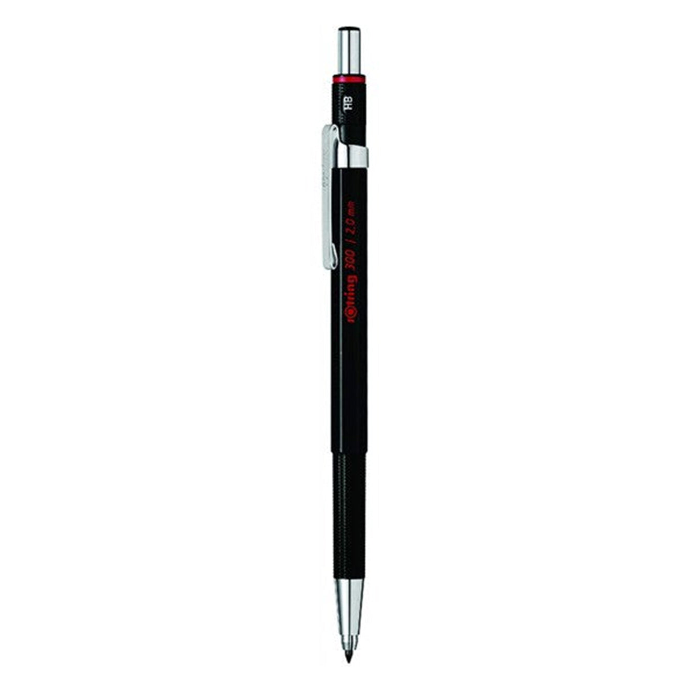 Rotring | 2mm Mechanical Pencil | HB Lead | Black | 300 Series