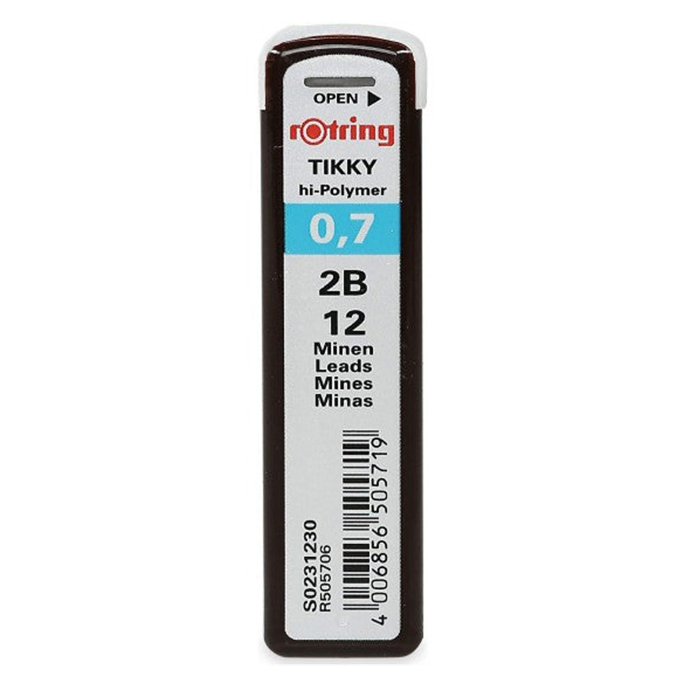 Rotring | Tikky | 0.7MM | 2B Replacement Leads | Pack of 10