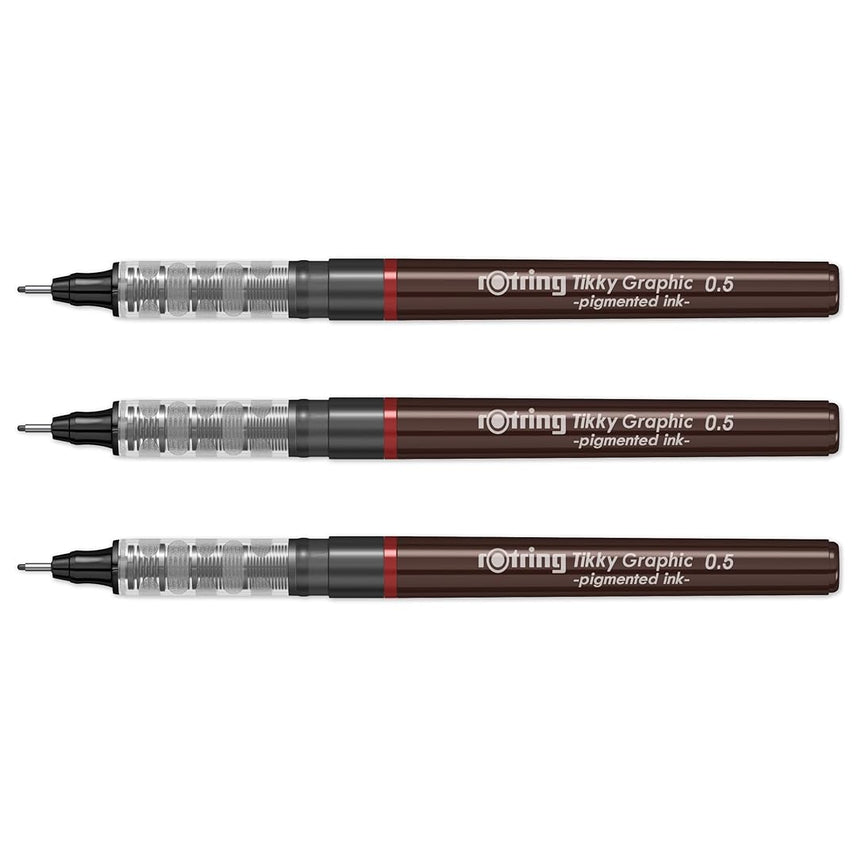 Rotring | Tikky | Graphic Fineliner Set | 0.5mm