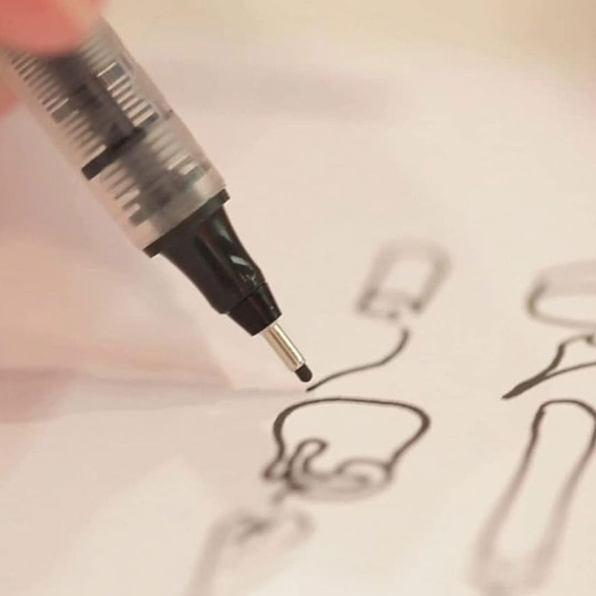 Rotring | Tikky | Graphic Fineliner | 0.5mm | Black Ink | Pack of 12