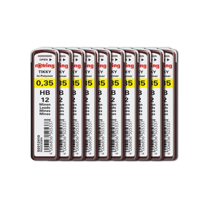 Rotring | Tikky | HB Replacement Leads | Pack of 10