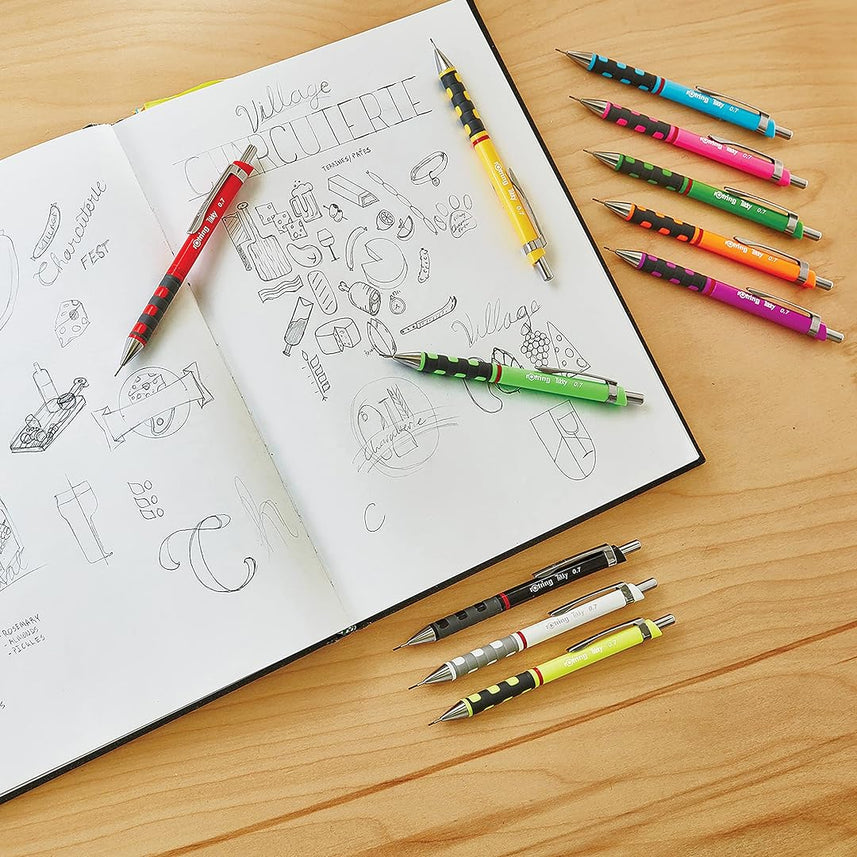 Rotring | Tikky | Mechanical Pencil Set | 0.5mm | Black