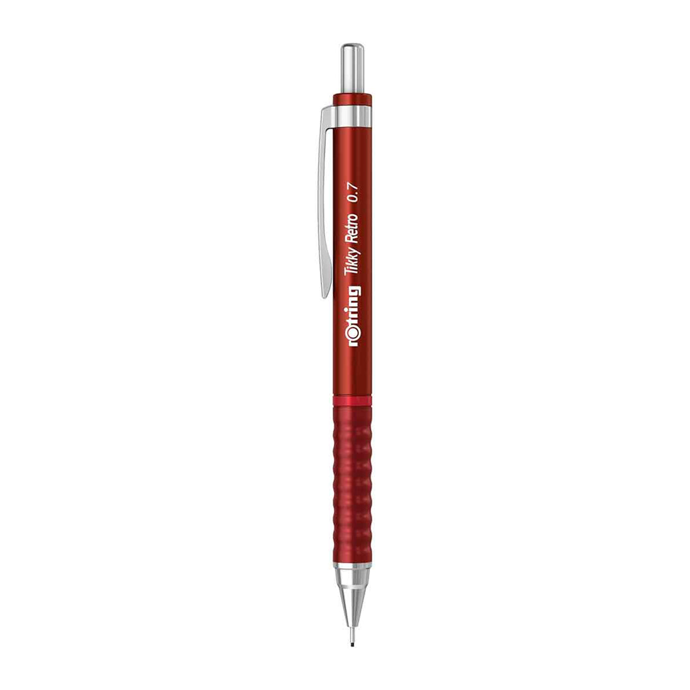 Rotring | Tikky | Retro | Mechanical Pencil | 0.7mm | Metallic Red