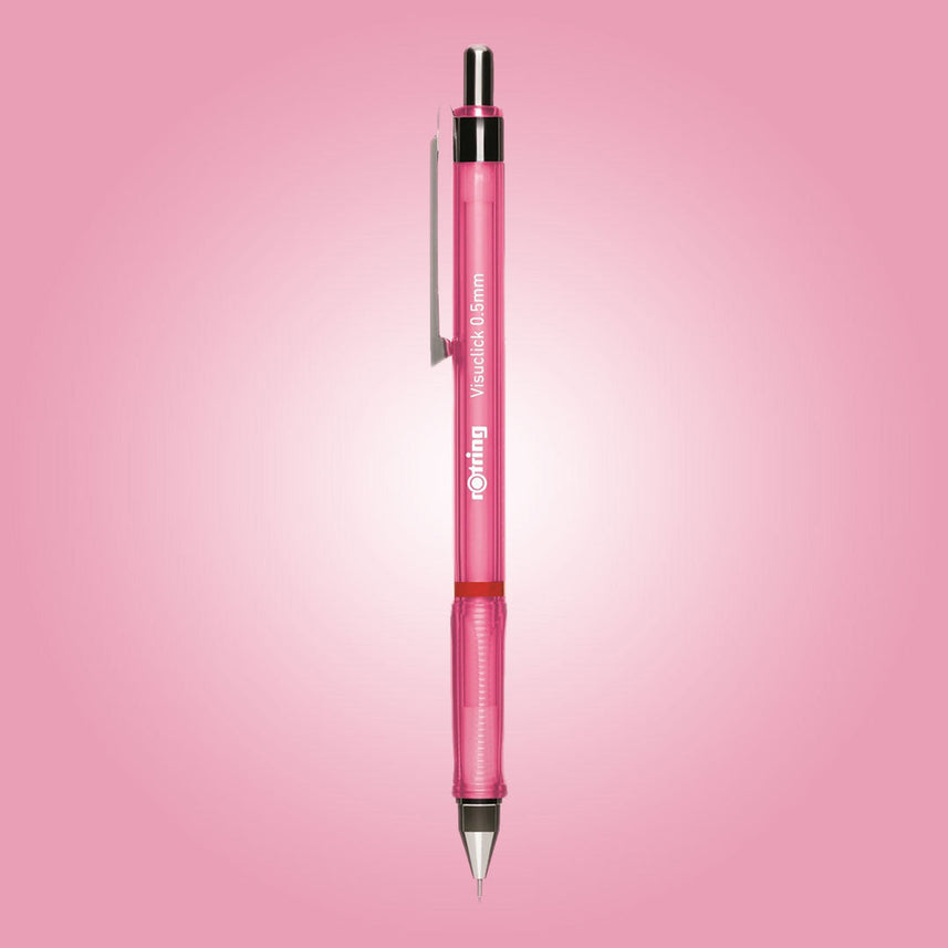 Rotring | Visuclick | 0.5mm | Mechanical Pencil | Pink Barrel | Pack of 12