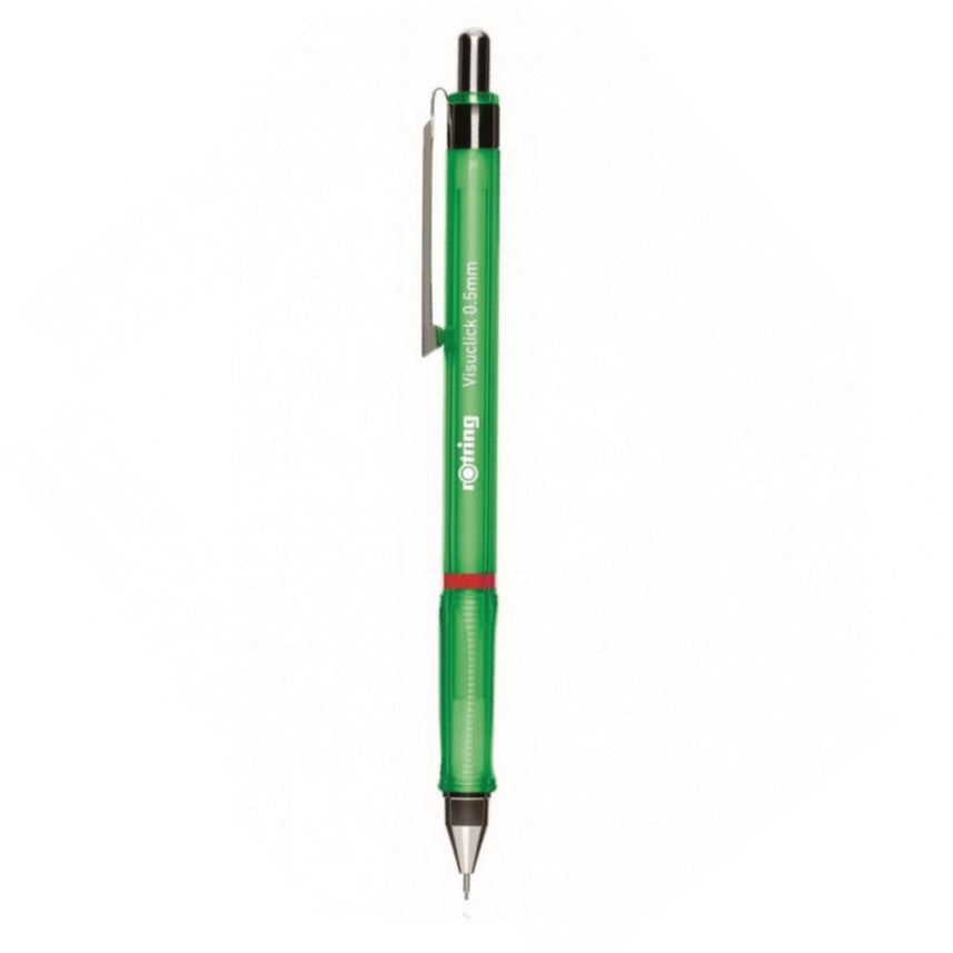 Rotring | Visuclick | Mechanical Pencil | 0.5 mm | Green | 24 HB Leads