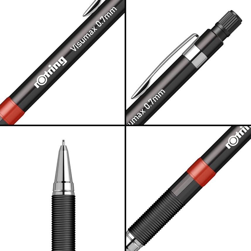 Rotring | Visumax | Mechanical Pencil | 0.7 mm | 2B Lead |  Black